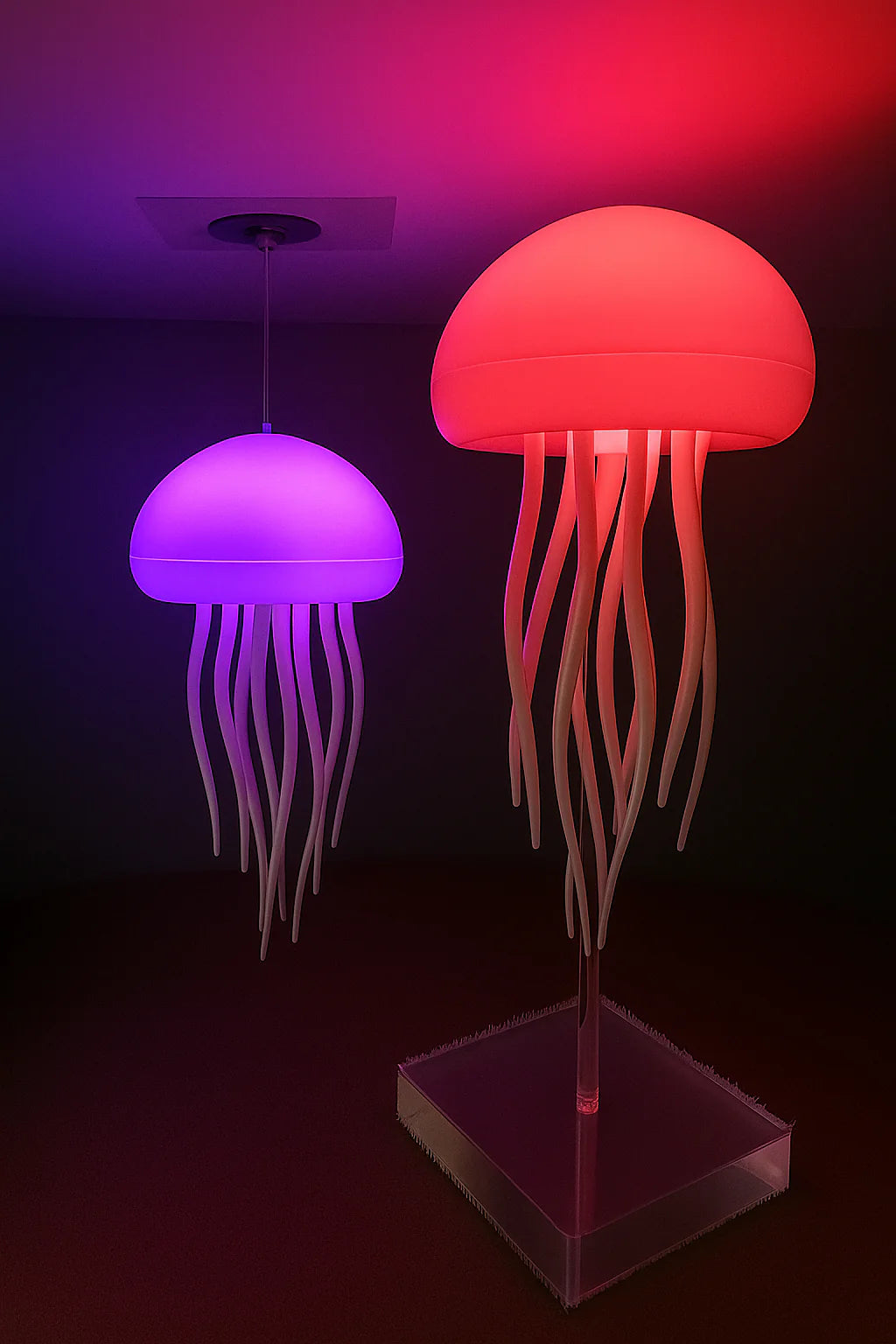 Jellyfish Lamp + Anxiety Ring